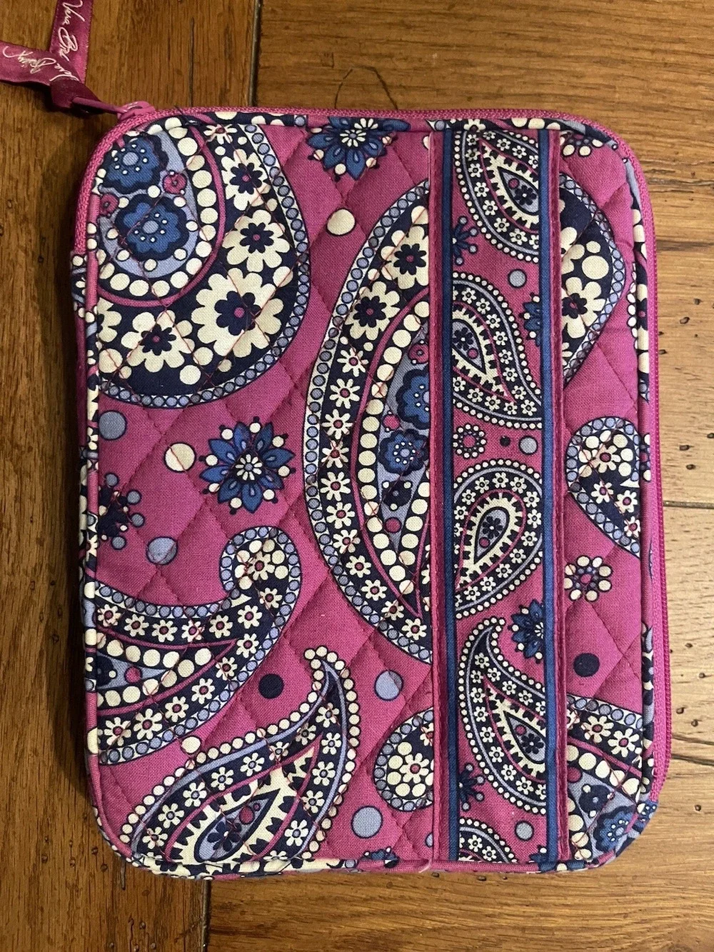 Vera Brandley Purple Flower Design Tablet Case ( Pre Owned)